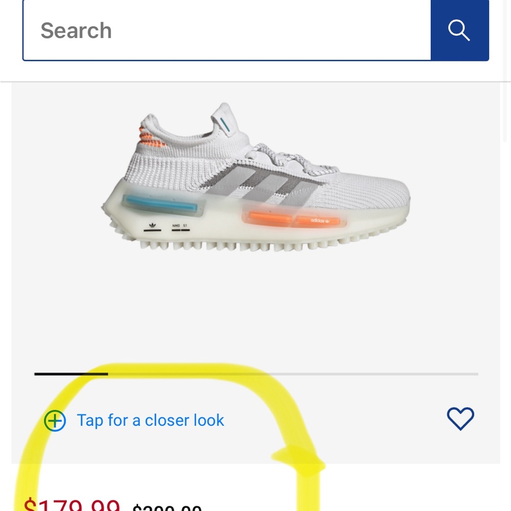 Size 11 1/2 New Adidas NMD S1. These sneakers are retailing 170-200 dollars. - Picture 5 of 5